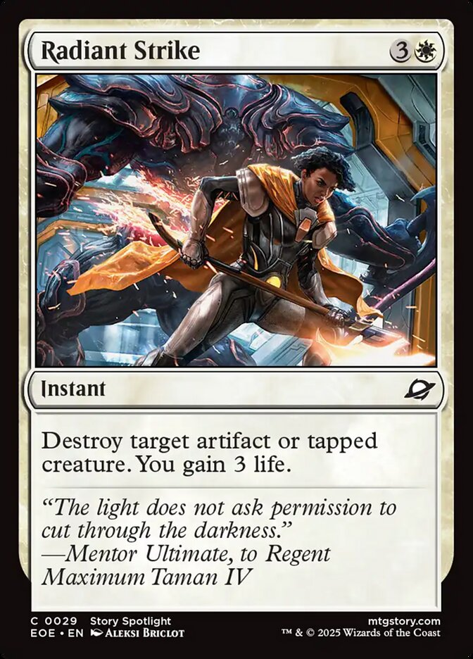 Radiant Strike 29/276 (Edge of Eternities)  - Foil