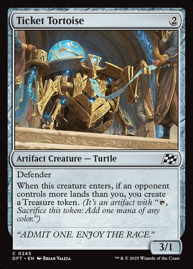Ticket Tortoise 245/291 (Aetherdrift) 