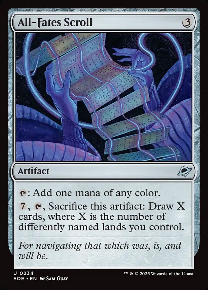 All-Fates Scroll (Edge of Eternities) 