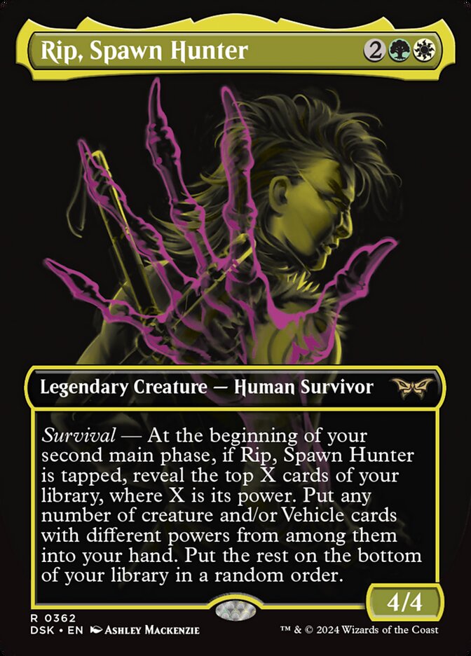 Rip, Spawn Hunter 362 (Duskmourn: House of Horror)  - Borderless