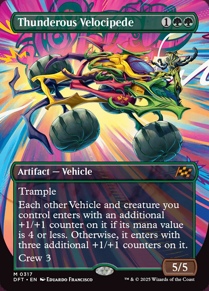 Thunderous Velocipede 317/291 (Aetherdrift)  - Borderless