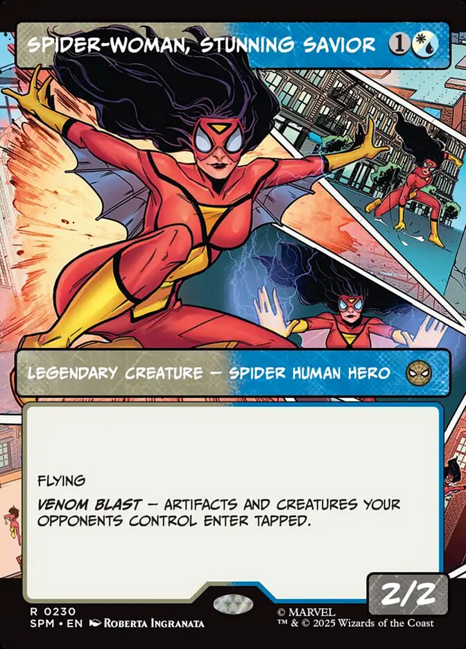 Spider-Woman, Stunning Savior 230 (Marvel's Spider-Man)  - Showcase Foil