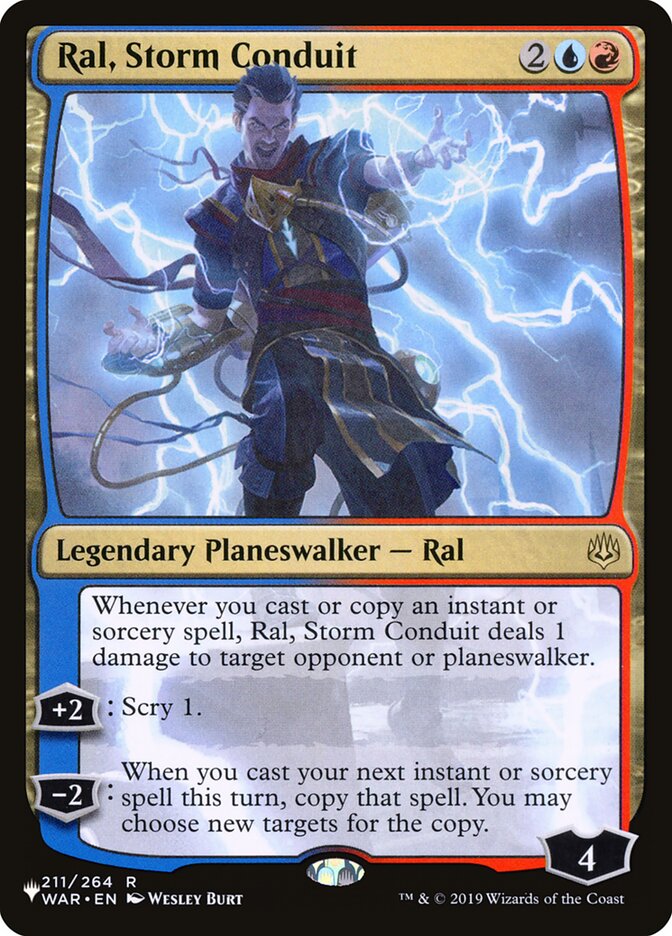 Ral, Storm Conduit 211/264 (The List Reprints) 