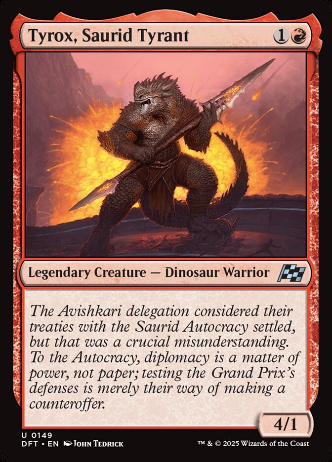 Tyrox, Saurid Tyrant 149/291 (Aetherdrift) 