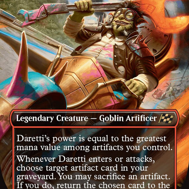 Daretti, Rocketeer Engineer 358/291 (Aetherdrift)  - Borderless Foil
