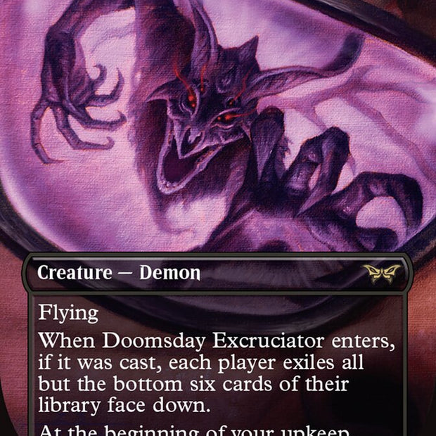 Doomsday Excruciator 346/286 (Duskmourn: House of Horror)  - Borderless