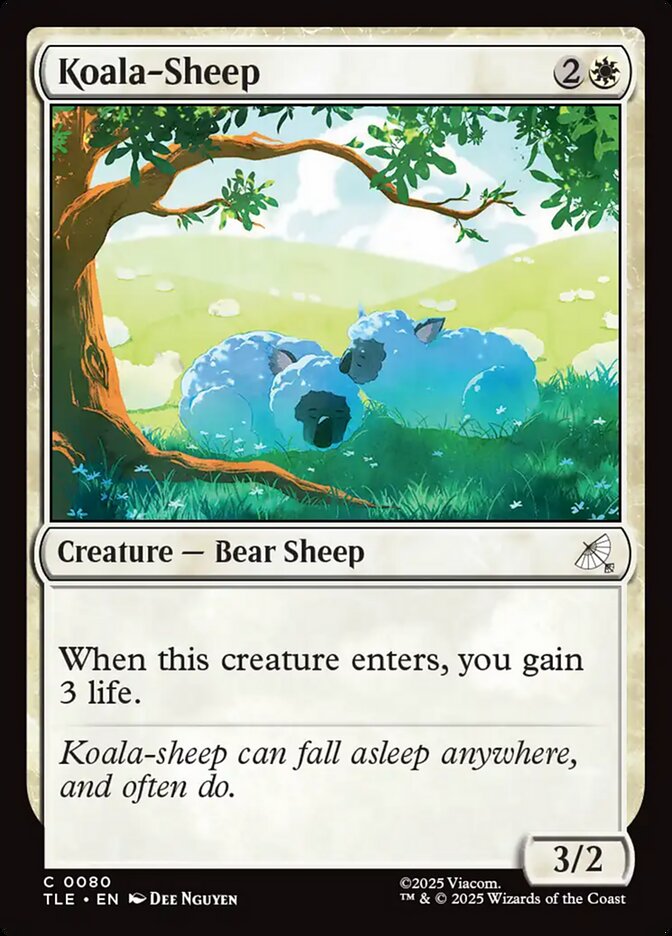 Koala-Sheep 80/317 (Avatar: The Last Airbender: Eternal-Legal)  - Foil