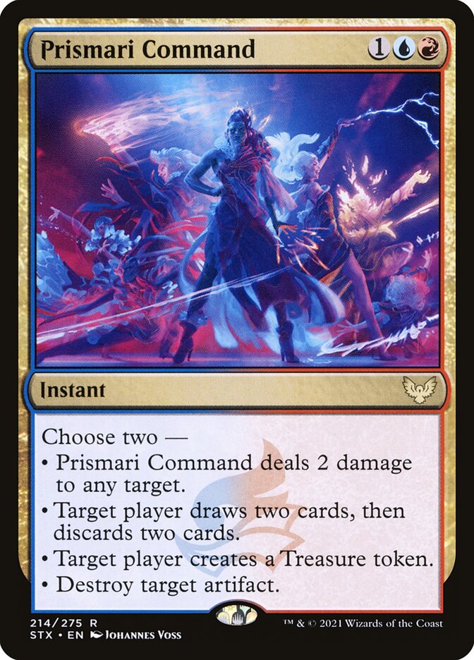 Prismari Command 214 (Strixhaven: School of Mages)  - Foil