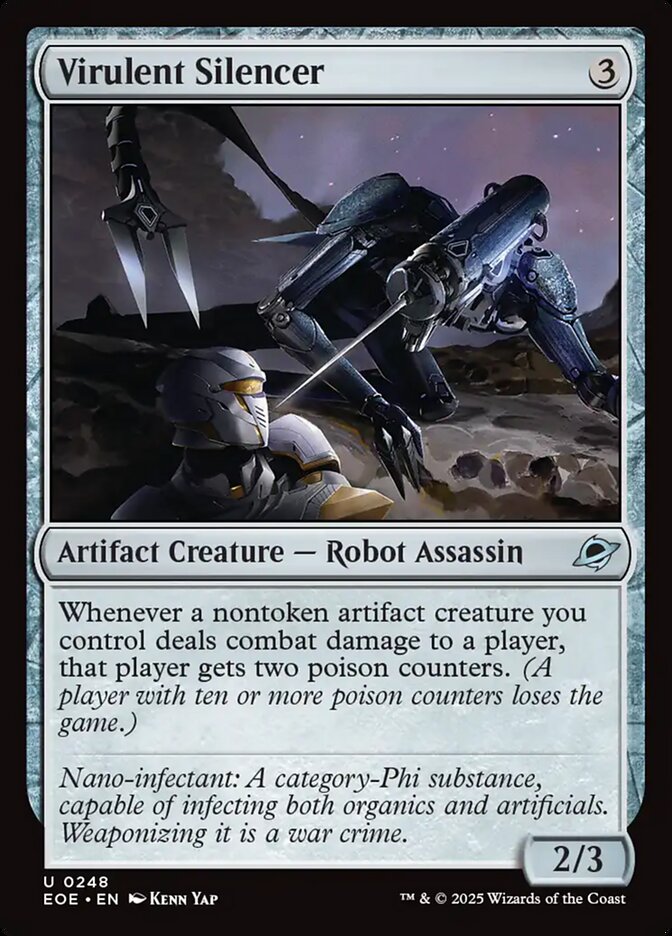 Virulent Silencer 248/276 (Edge of Eternities) 