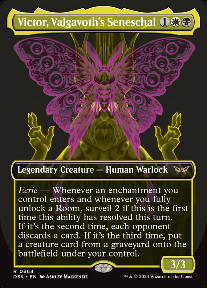 Victor, Valgavoth's Seneschal 364 (Duskmourn: House of Horror)  - Borderless