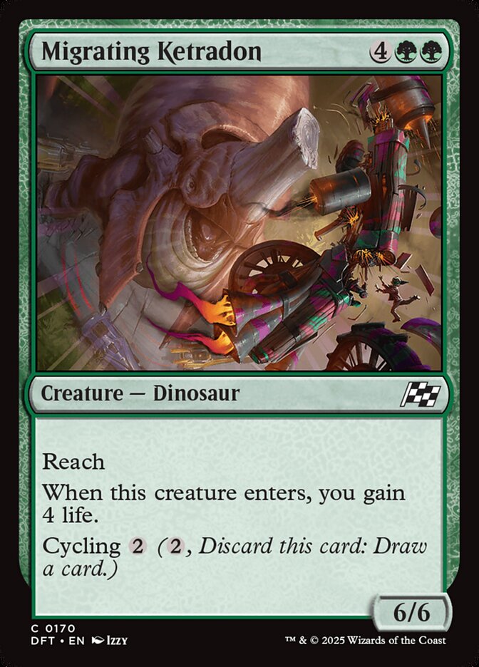 Migrating Ketradon 170/291 (Aetherdrift) 