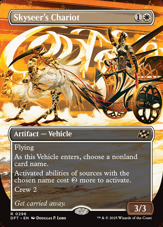 Skyseer's Chariot 296/291 (Aetherdrift)  - Borderless Foil