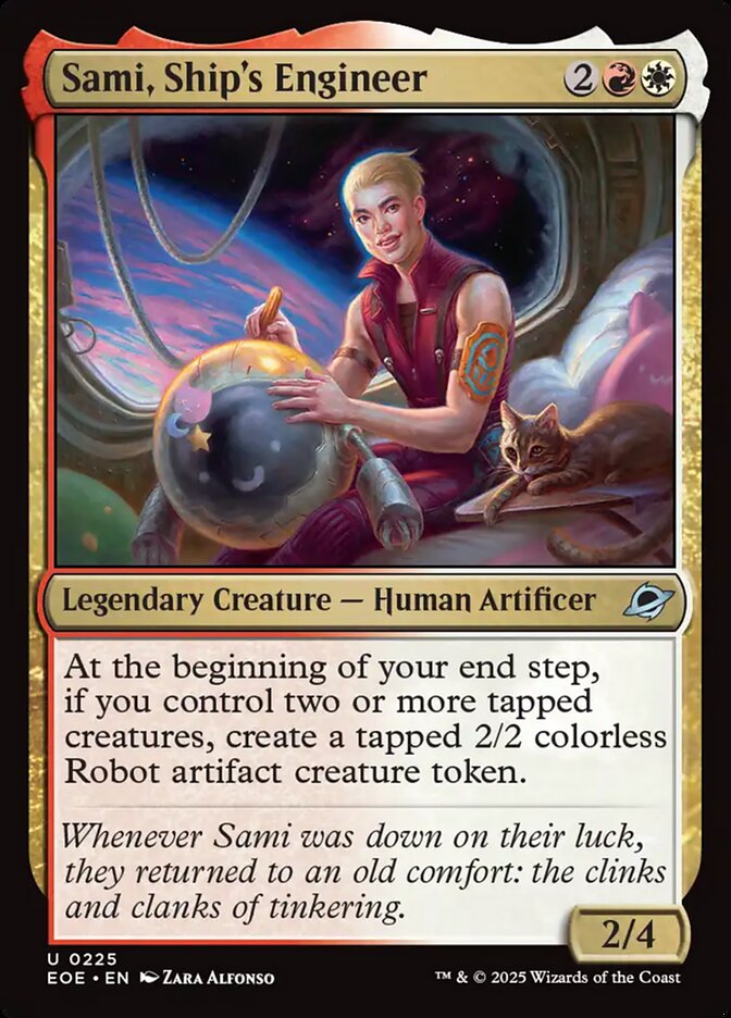 Sami, Ship's Engineer 225/276 (Edge of Eternities)  - Foil