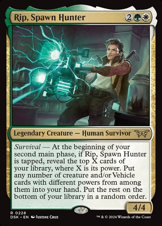 Rip, Spawn Hunter (Duskmourn: House of Horror)  - Foil