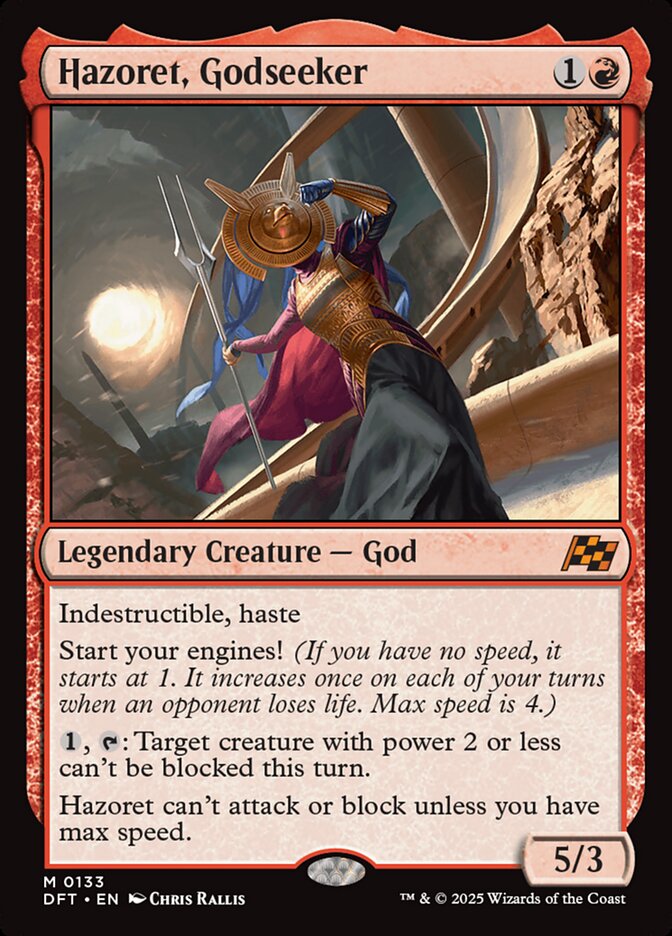Hazoret, Godseeker 133 (Aetherdrift) 
