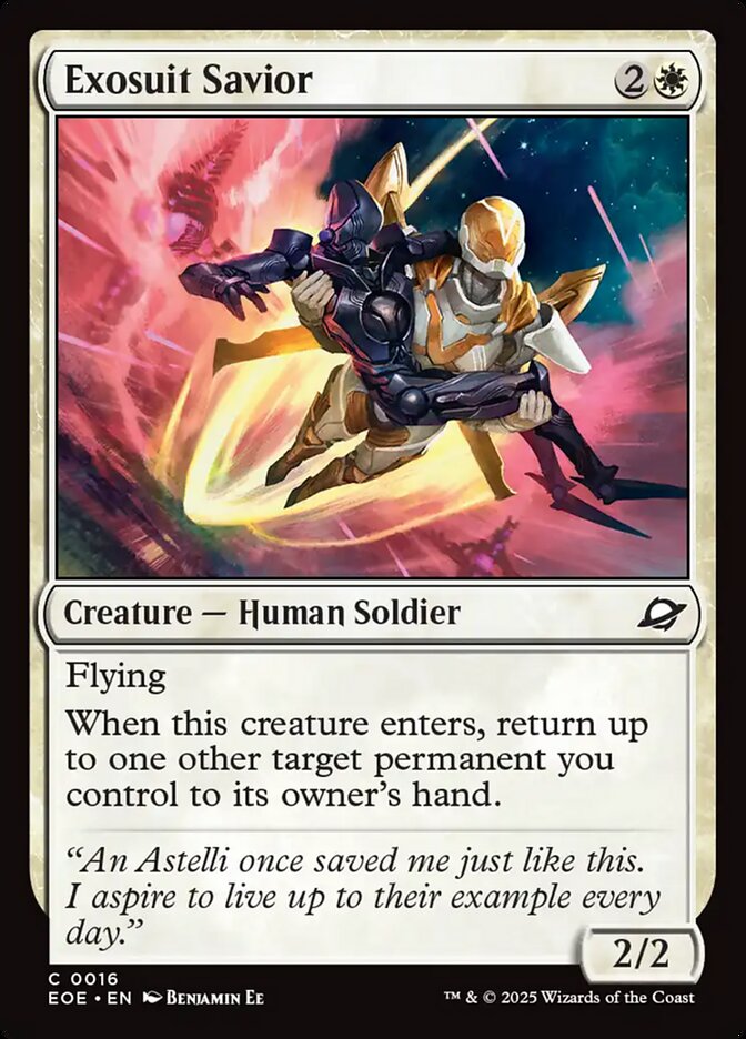 Exosuit Savior 16/276 (Edge of Eternities)  - Foil