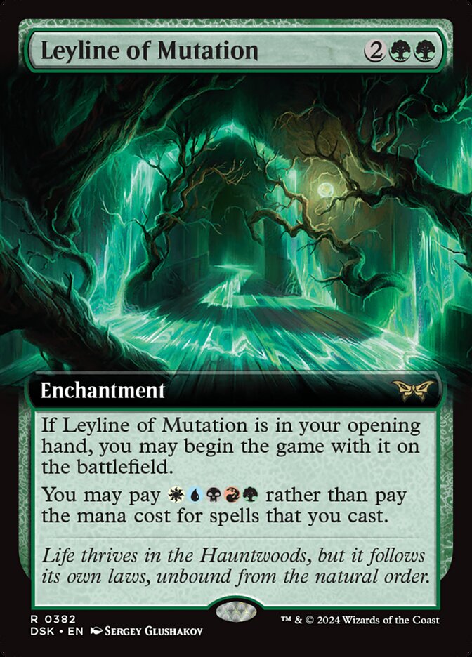 Leyline of Mutation 382 (Duskmourn: House of Horror)  - Foil