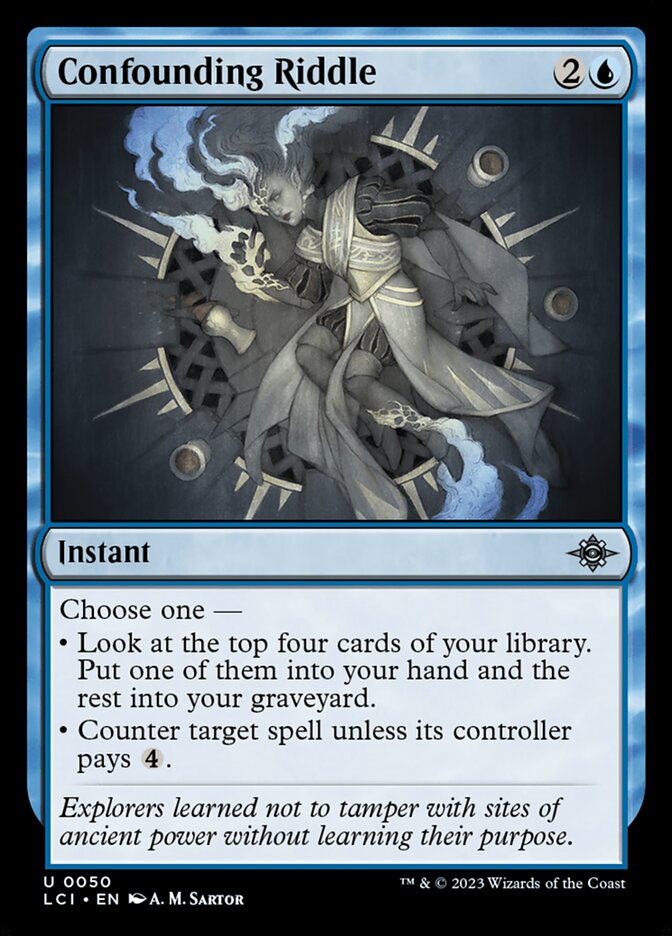 Confounding Riddle 50 (The Lost Caverns of Ixalan) 