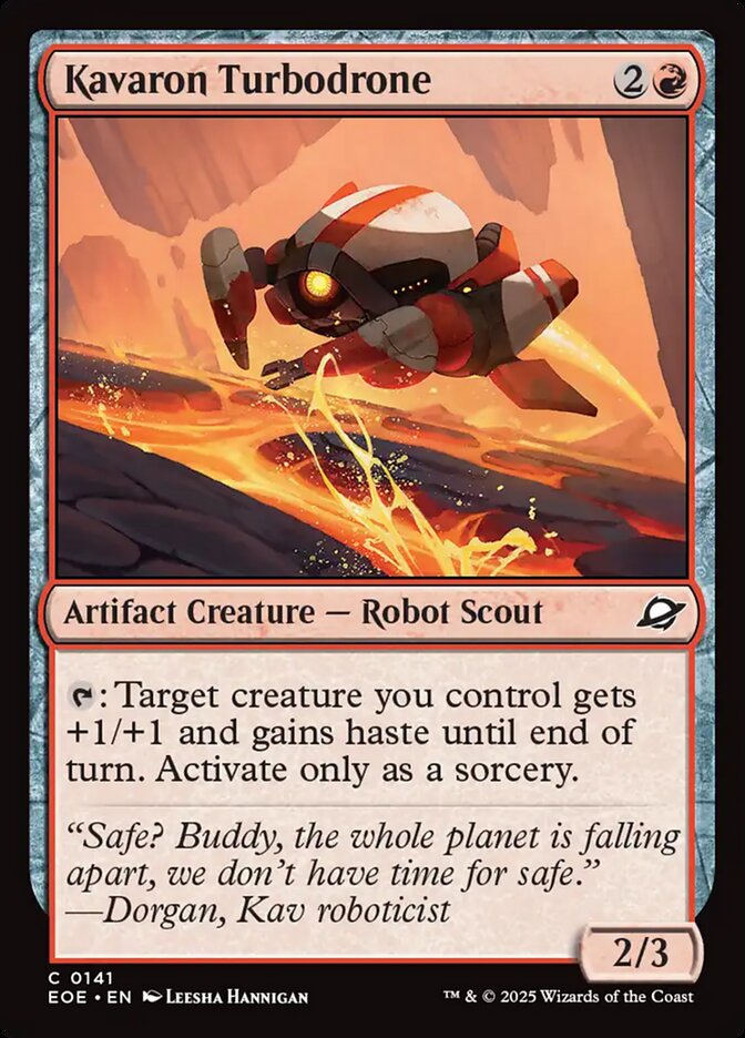 Kavaron Turbodrone 141/276 (Edge of Eternities)  - Foil