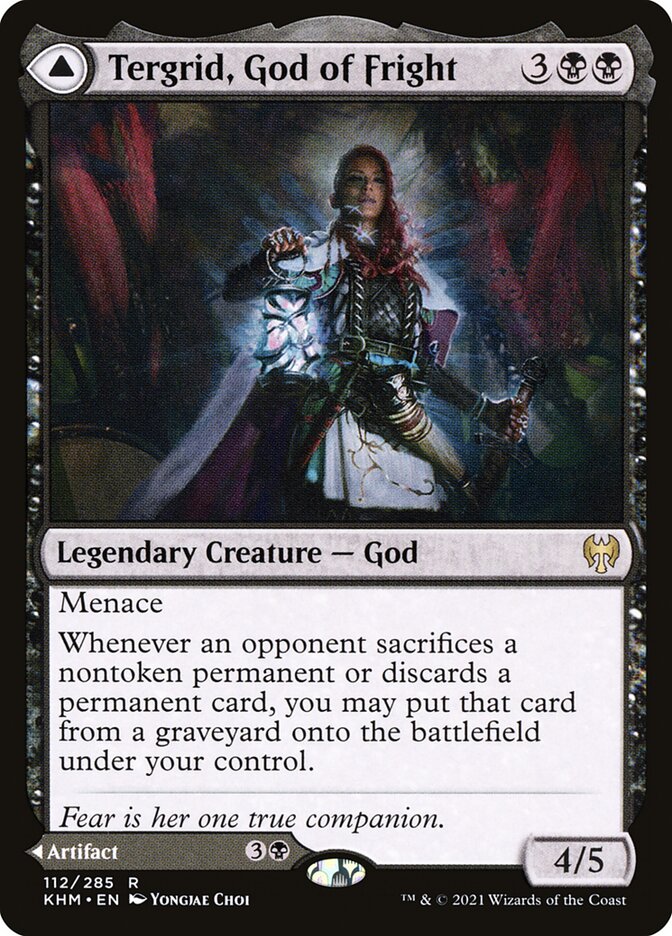Tergrid, God of Fright // Tergrid's Lantern 112 (Kaldheim) 