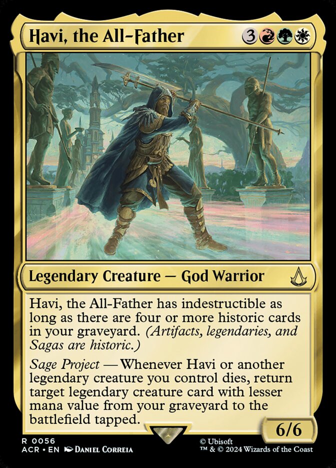 Havi, the All-Father 56 (Universes Beyond: Assassin's Creed) 