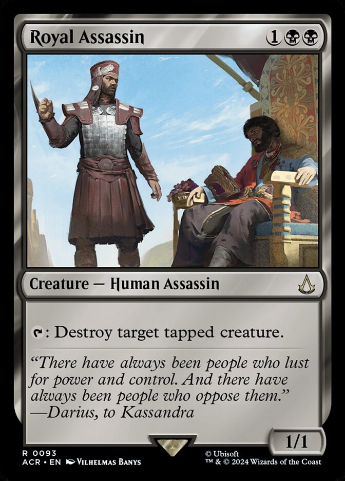 Royal Assassin 93 (Universes Beyond: Assassin's Creed)  - Foil