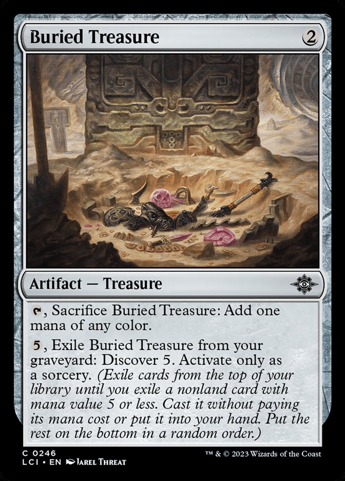 Buried Treasure 246/291 (The Lost Caverns of Ixalan) 