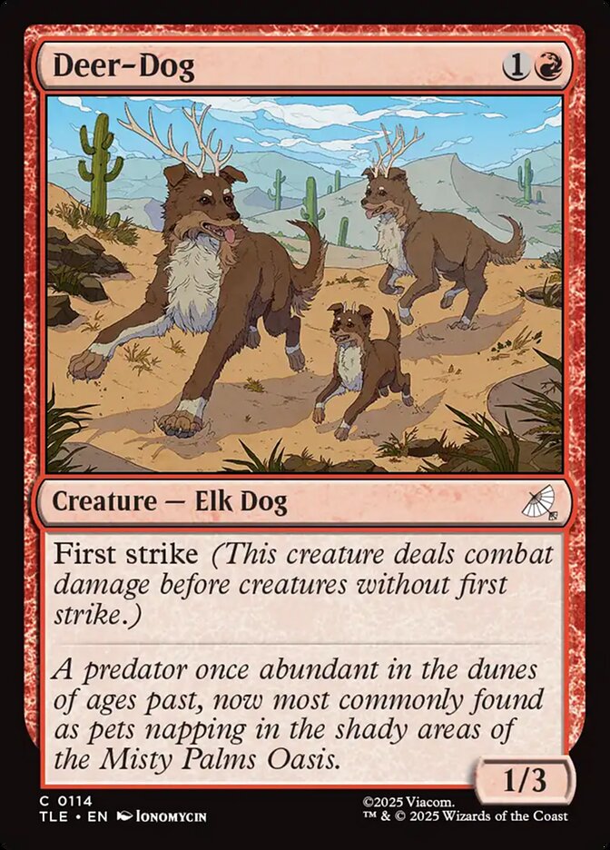 Deer-Dog 114/317 (Avatar: The Last Airbender: Eternal-Legal)  - Foil