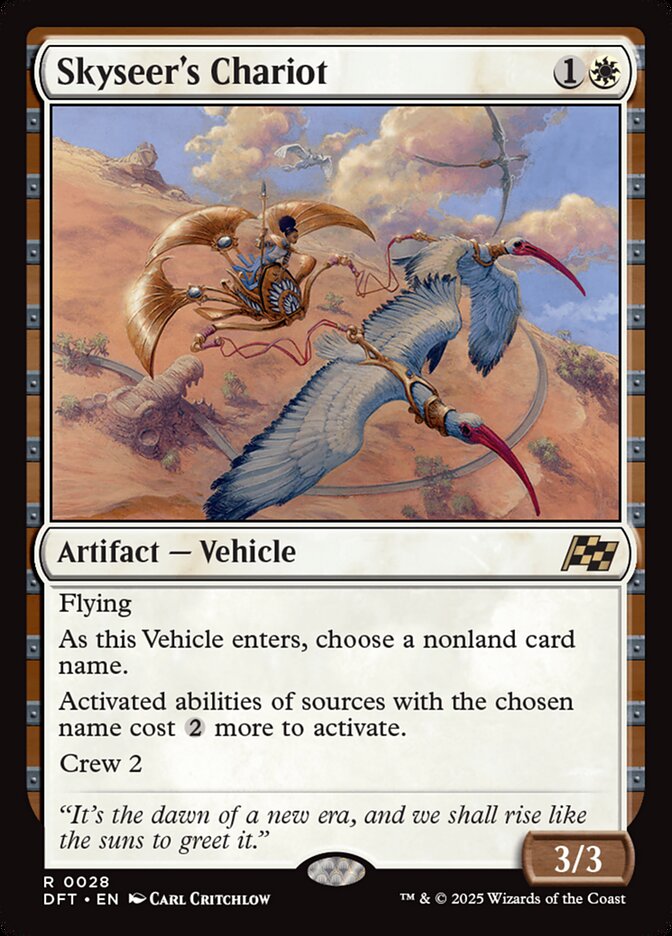 Skyseer's Chariot 28/291 (Aetherdrift) 