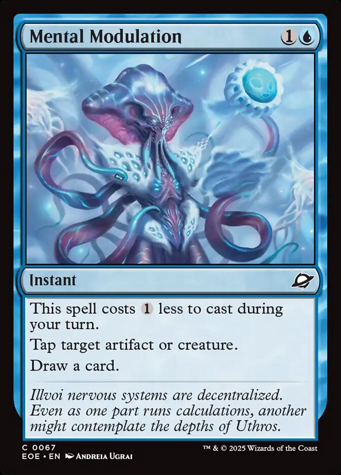 Mental Modulation 67/276 (Edge of Eternities)  - Foil