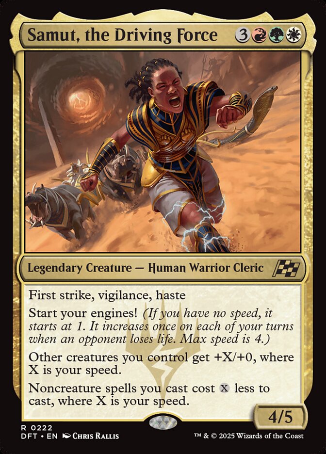 Samut, the Driving Force 222/291 (Aetherdrift) 