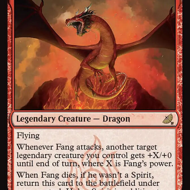 Fang, Roku's Companion 115/317 (Avatar: The Last Airbender: Eternal-Legal)  - Foil