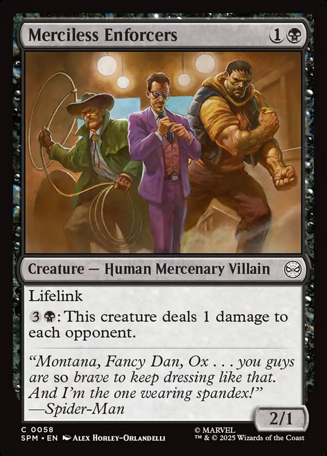 Merciless Enforcers 58/198 (Marvel's Spider-Man) 