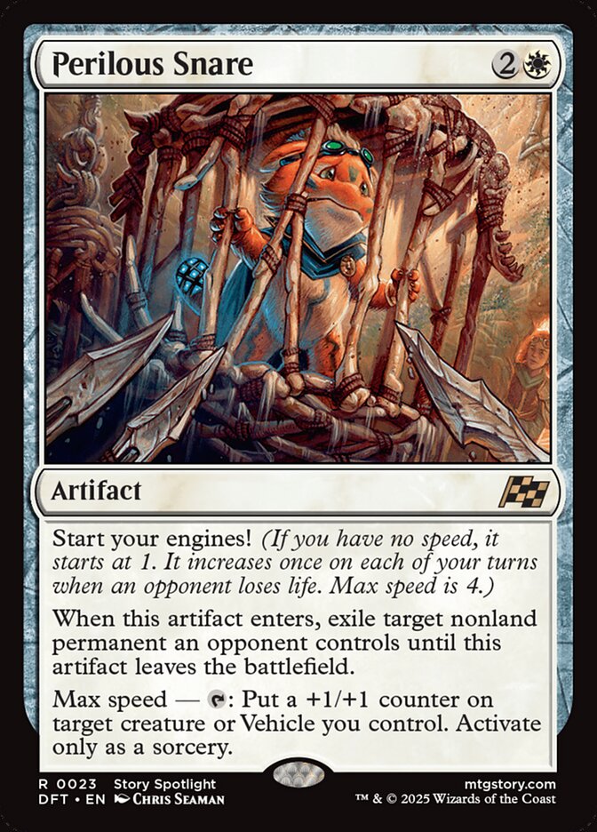 Perilous Snare 23/291 (Aetherdrift)  - Foil