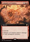 Calamity of Cinders 57/40 (Commander: Bloomburrow)  - Extended Art