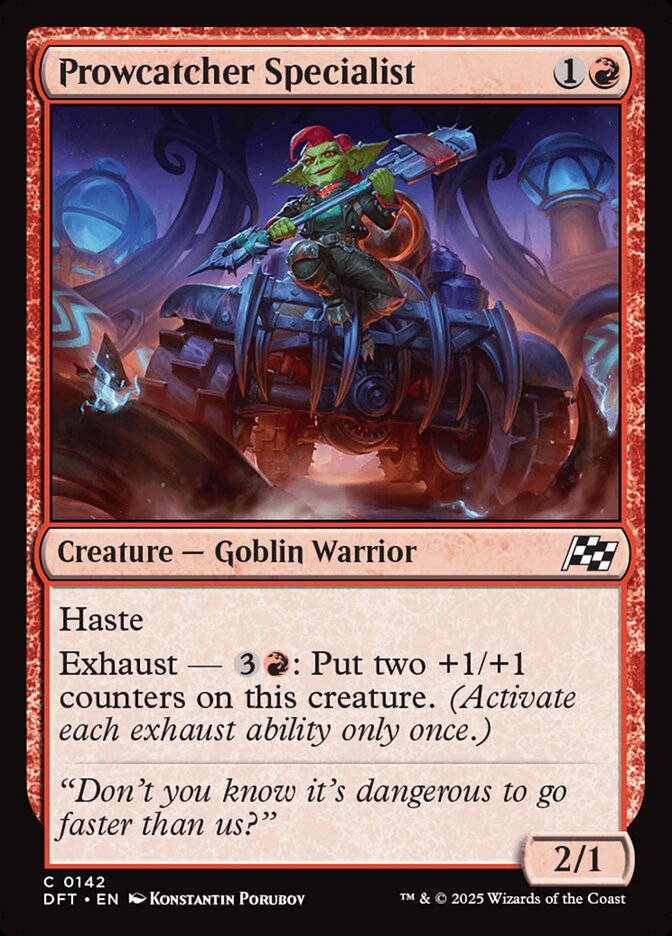 Prowcatcher Specialist 142/291 (Aetherdrift) 