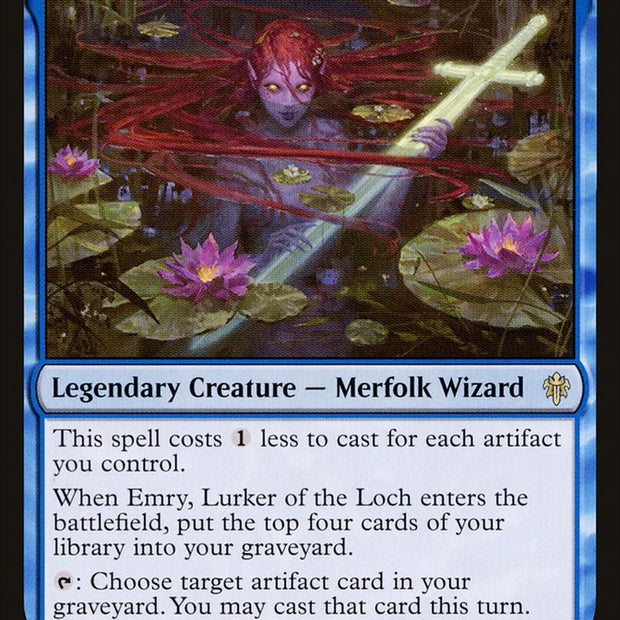 Emry, Lurker of the Loch 43/269 (Throne of Eldraine) 
