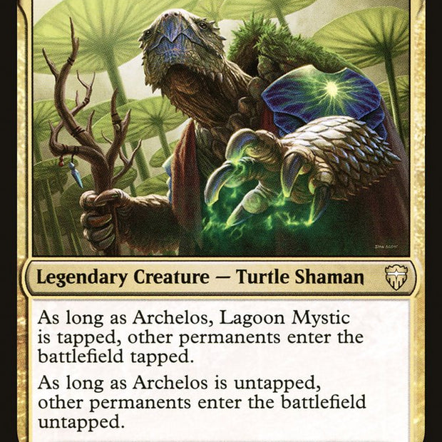 Archelos, Lagoon Mystic 268 (Commander Legends) 