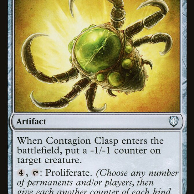 Contagion Clasp 129/28 (Commander: Phyrexia: All Will Be One) 