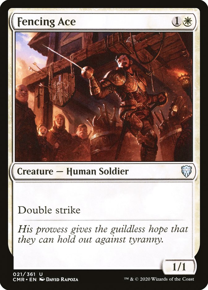 Fencing Ace 21 (Commander Legends) 