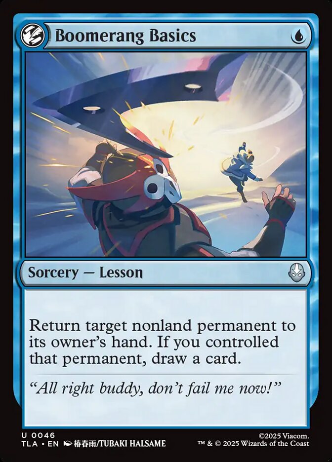 Boomerang Basics (Avatar: The Last Airbender)  - Foil