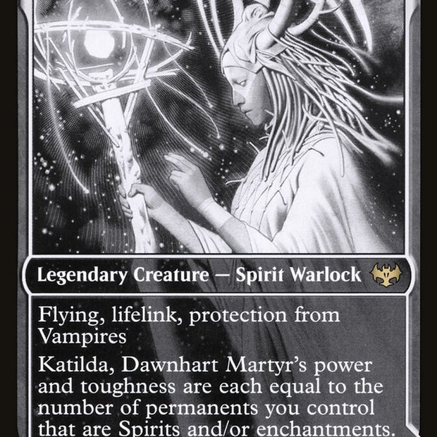 Katilda, Dawnhart Martyr // Katilda's Rising Dawn 317/277 (Innistrad: Crimson Vow) 