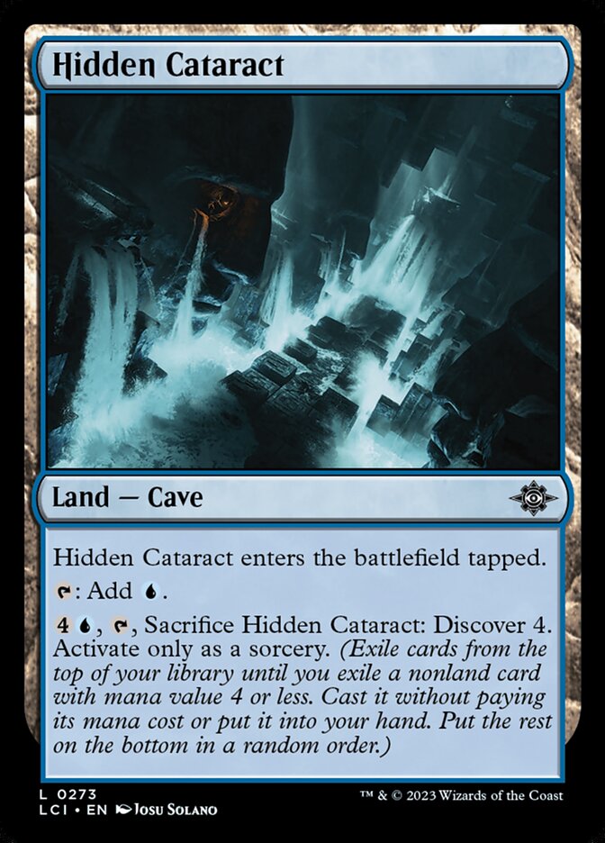 Hidden Cataract 273/291 (The Lost Caverns of Ixalan) 