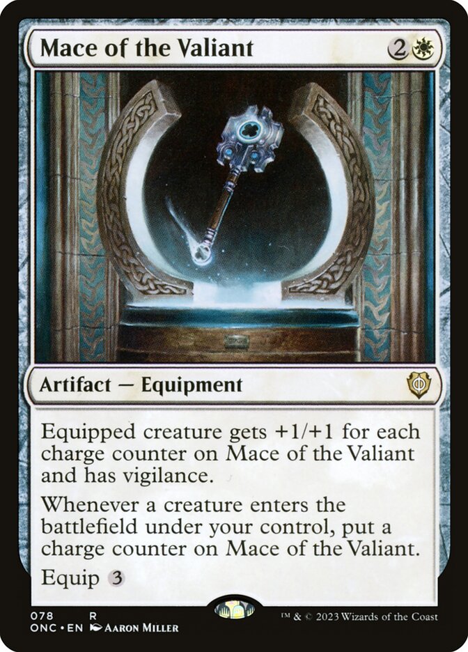 Mace of the Valiant 78/28 (Commander: Phyrexia: All Will Be One) 