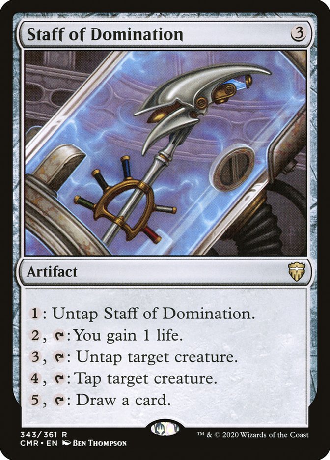 Staff of Domination 343 (Commander Legends) 
