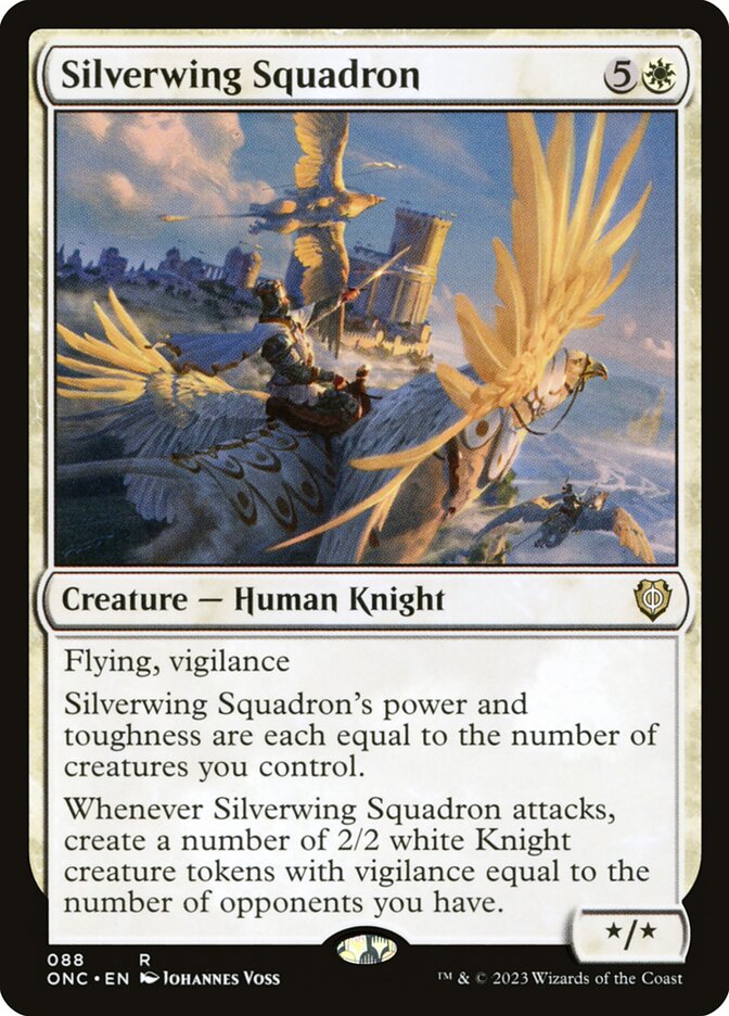 Silverwing Squadron 88/28 (Commander: Phyrexia: All Will Be One) 