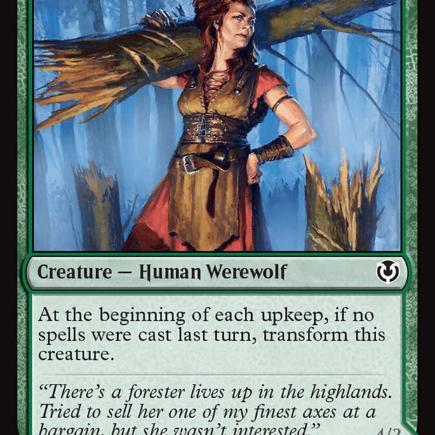 Hinterland Logger // Timber Shredder 203/287 (Innistrad Remastered) 