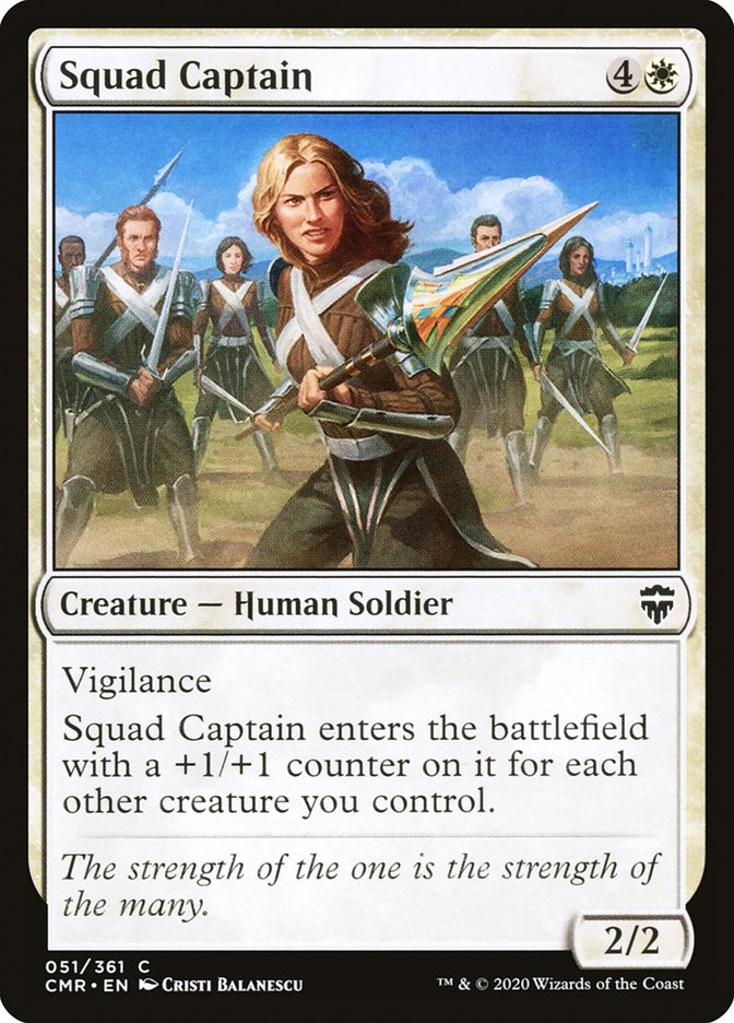 Squad Captain 51 (Commander Legends) 