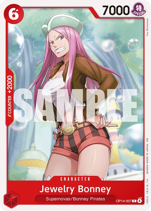 Jewelry Bonney OP14-007 (The Azure Sea's Seven) 