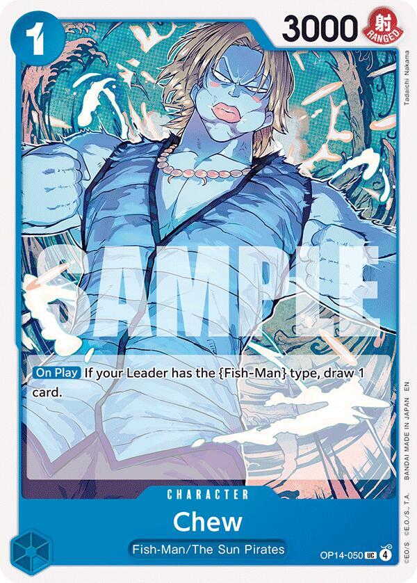 Chew OP14-050 (The Azure Sea's Seven) 